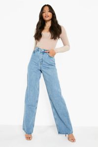 LIGHT BLUE HIGH WAIST DENIM