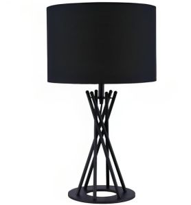 BLACK TABLE LAMP