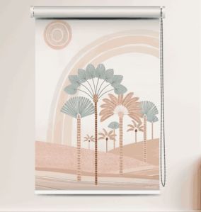 Palm Desert Arch Sunrise Roller Blind