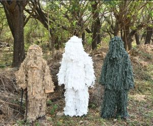 Synthetic Army Ghillie Suit, Color : Multi Colour