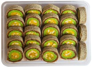 Kesar Patra Roll  Sweet