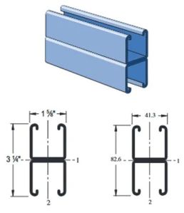 Unistrut P1001 Strut Channel Stainless Steel