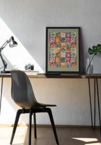 Cross Stich - Wall Art Hanging For Home Decor