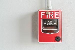 Plastic Fire Alarm System, Color : Red, Packaging Type : Box