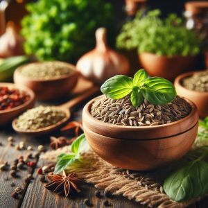 Cumin Seeds, Color : Brown for Cooking, Seasoning