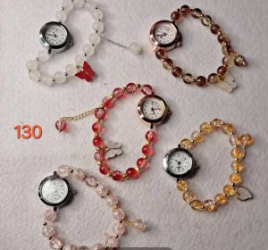 Stylish Jelly Round Bracelet Watch