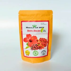 Berry Biscus Green Tea with Pure Cranberries