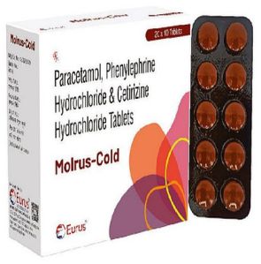 Molrus-Cold Tablets, Packaging Type : Blister
