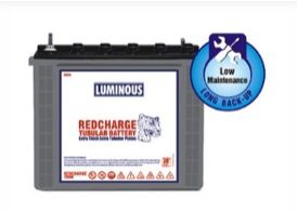 Luminous 120ah Red Charge Tubular Battery