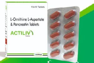 l-ornithine l-aspartate Pancreatin Tablets