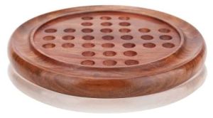 Wooden Metallic Solitaire Board Game