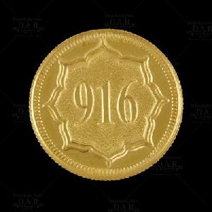 22 KT GOLD 8 GM COIN