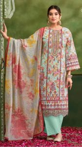 Pure Lawn Cotton Suits