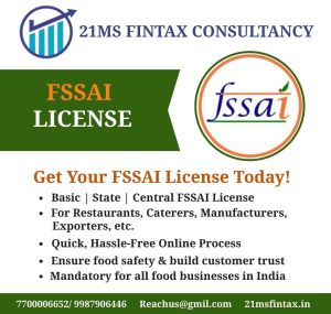 FSSAI Food License Registration