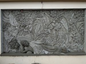 Buddha Meural Art Wall Design