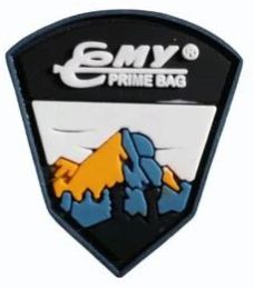 2 Inch Silicone Jacket Logo Badge