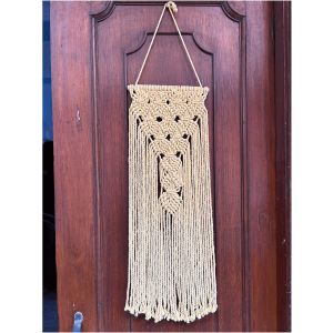 Cotton Bohemian Decoration Macrame Wall Hanging, Color : Yellow