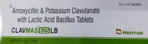 CLAVMAS 625 LB TAB
