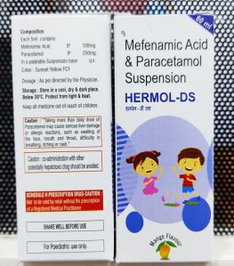 Hermol DS Syrup, Form : Liquid for Sweet