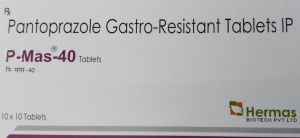 P Mas 40 Tablets, Packaging Type : Box