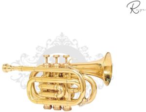 Rmze Standard poc-5 Pocket Trumpet Musical Instrument