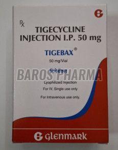 Tigebax Tigecycline 50 Mg Injection for Hospital, Clinic