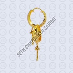 Polished Gold RK02 Stud Drops, Color : Golden Antique Party Wear