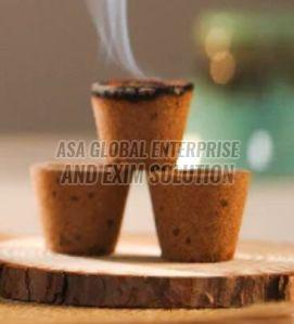 Natural Herbs Sambrani Dhoop Cups, Packaging Type : Paper Boxes