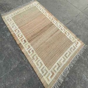 A 46 Trendy Flat Weave Jute Durries