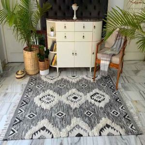 A62 Flat Weave Wool Durries