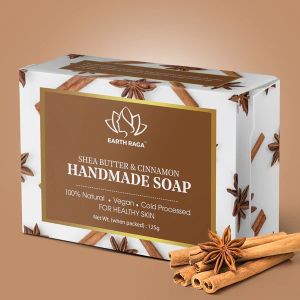 Earthraga Shea Butter &AMP;AMP; Cinnamon Bath Soap