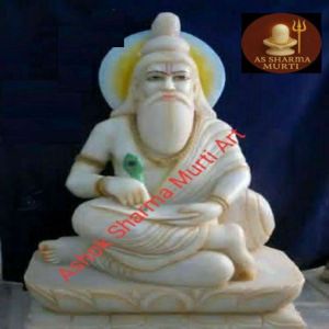 White Marble Maharishi Valmiki Statue