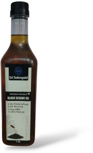 Sri Subragold Black Sesame Wooden Pressed Oil