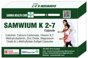 Samwium k2-7 Calcitriol Capsules