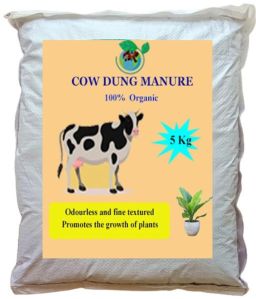 cow dung powder