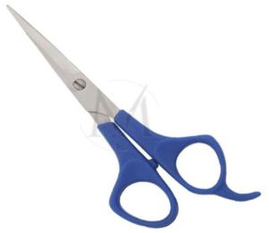 Barber Scissors Plastic Handle
