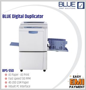 BPS550 Blue Digital Duplicator