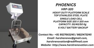 Phoenics HRP-320 Platform Scale, Display Type : Digital