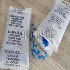 Aquablue Printed Silica Gel Pouch, Opening Style : Non Zipper