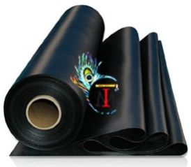 Synthetic Rubber Sheet, Color : Black
