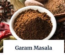 Blend Of Roasted Spices Garam Masala