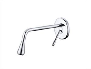 Brass Concealed Single Lever Shower Mixer, Color : Chrome