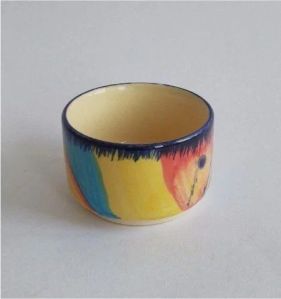Multicolor Ceramic Chutni Bowl