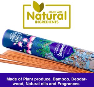 Herbs Lavender Incense Sticks, Packaging Type : Eco-friendly