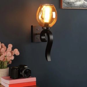 Brightest Blister Brown Wood Wall Lights