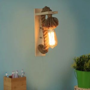 Internal Sparked Natural Wood Wood Wall Lights