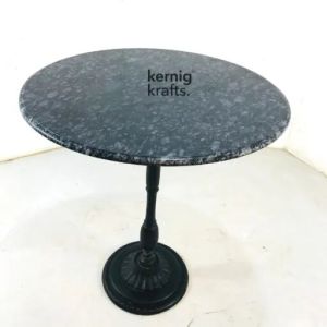Cast Iron Bar Table WITH Granite Top