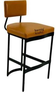 Iron Frame Geneva Bar Chair Bespoke Furniture, Weight : 9.52 Kg