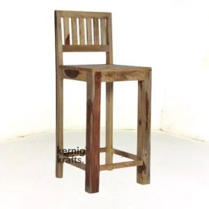 Indian Rosewood High Bar Chair