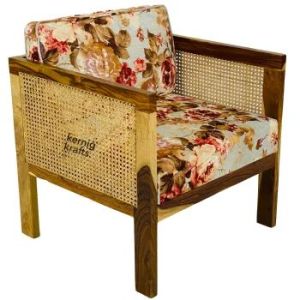Lagos Single Seater Sofa WITH Bamboo Canning